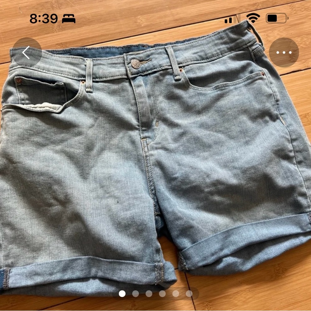 Women's Denim Shorts Levi 10x30w